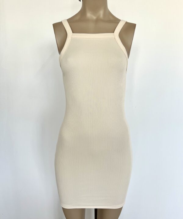 Alternative view of 308-VESTIDO MORLEY TAO BRETEL ANCHO CON CUELLO RECTO