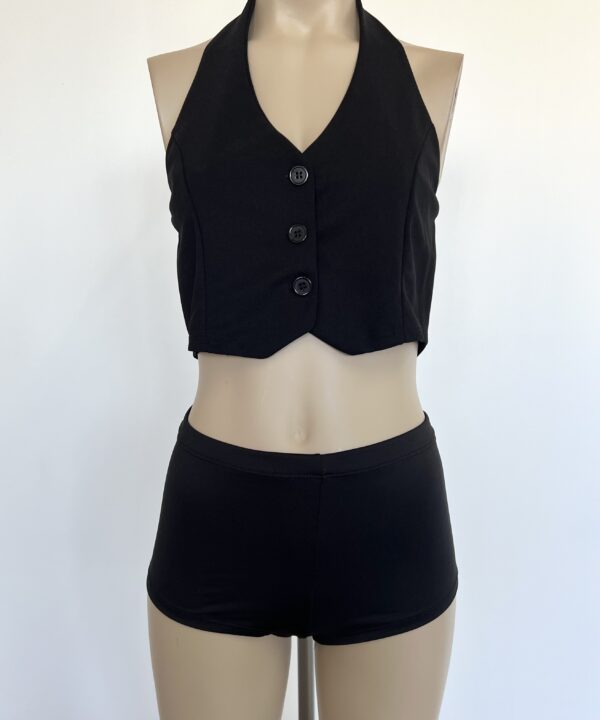 Alternative view of 21/M-SHORT MICROFIBRA CULOTTE ELASTICO CINTURA