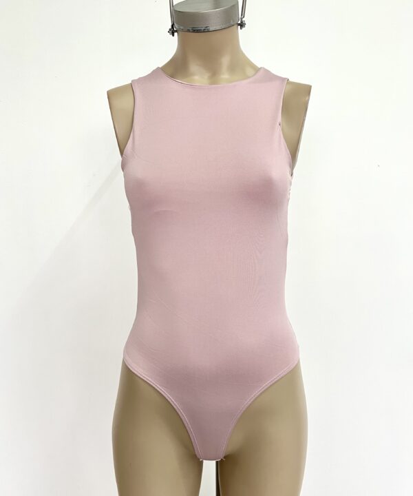 Alternative view of 5320/M-BODY MICROFIBRA MUSCULOSA CON FORRO Y GANCHO