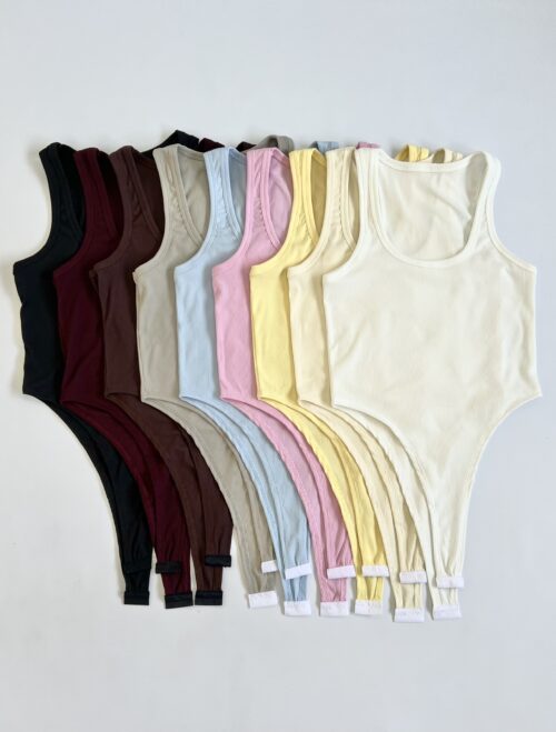 7145-BODY MUSCULOSA MORLEY TAO CAVADO CON GANCHO