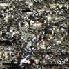 2411/SLE-TOP LENTEJUELA SUNDUBU LLUVIA ESCOTE CUADRADO CON FORRO - negro-plata