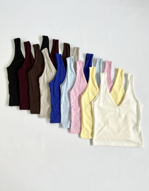 2880-MUSCULOSA MORLEY TAO ESCOTE V ESPALDA U FORRADO