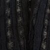2204/W-TOP CORPIÑO CROCHET WASABI CENTRO HEBILLA ALMEJA Y ESPALDA PARA ATAR - negro