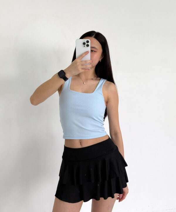 3136-MUSCULOSA MORLEY TAO ESCOTE CUADRADO PECHERA FORRADO