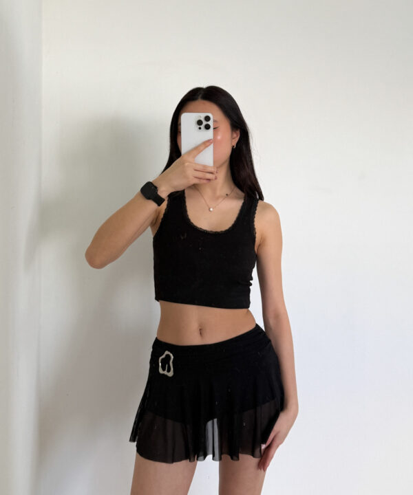 2560-MUSCULOSA CROP MORLEY TAO CON PUNTILLA CUELLO Y SISA