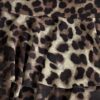 636/TA-POLLERA SKORT TUL ANIMAL DOBLE VOLADO CON SHORT Y ELASTICO CINTURA - choco-dp1