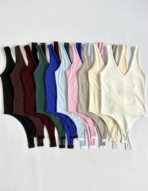 5080-BODY MORLEY TAO ESCOTE V FORRADO Y GANCHO