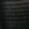 395/R-VESTIDO MUSCULOSA MIDI RUFFLE CON TAJO - negro