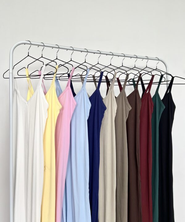 326-VESTIDO MIDI MORLEY TAO TIRITA CON TAJO