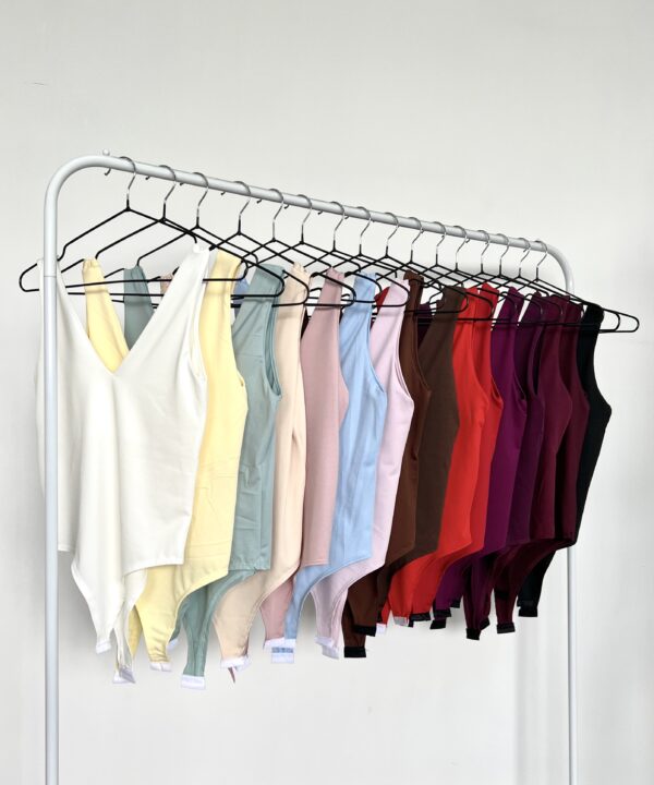 Alternative view of 5080/M-BODY MICROFIBRA ESCOTE V FORRADO ESPALDA U