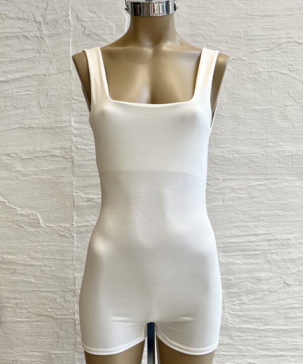 Alternative view of 201/M-CATSUIT MICROFIBRA ESCOTE CUADRADO FORRADO CON ESPALDA U