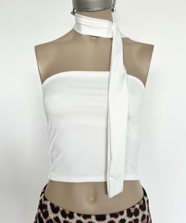 Alternative view of 8337/M-BANDO MICROFIBRA CON LAZO CORBATA FORRADO