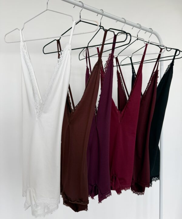 211/M-CATSUIT MICROFIBRA ESCOTADO CON PUNTILLA FLEQUITOS Y ESPALDA DESCUBIERTA TIRA X