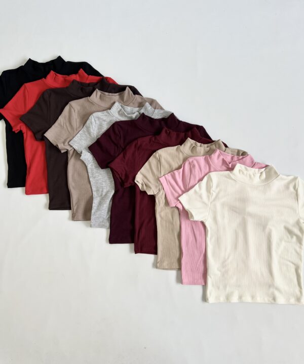 6729/4-REMERA MORLEY FINO MEDIA POLERA MANGA CORTA