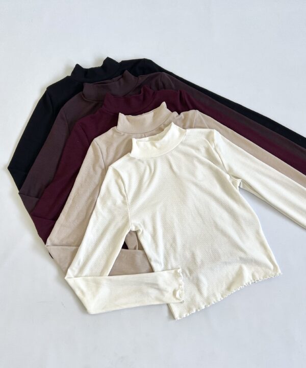 2020/3-REMERA MORLEY FINO MEDIA POLERA MANGA LARGA CON RULOTTE