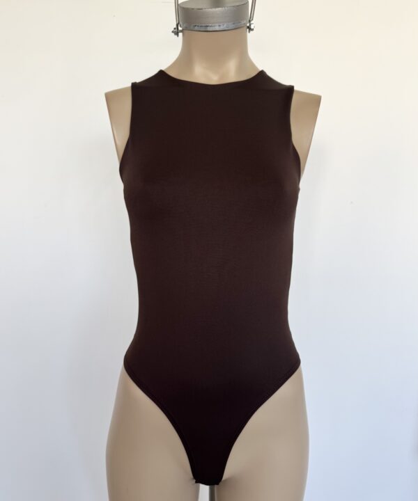 Alternative view of 5320/M-BODY MICROFIBRA MUSCULOSA CON FORRO Y GANCHO