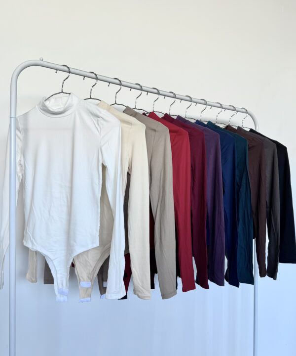 6440-BODY MODAL SOFT MEDIA POLERA MANGA LARGA CON GANCHO