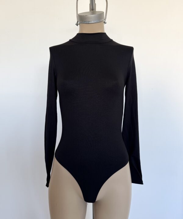 Alternative view of 6440-BODY MODAL SOFT MEDIA POLERA MANGA LARGA CON GANCHO