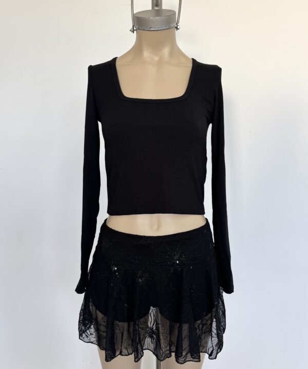 Alternative view of 1817/3-REMERA MORLEY TAO ESCOTE CUADRADO MANGA LARGA